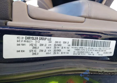 2014 Jeep Grand Cherokee Limited из США, поврежденный, VIN 1C4RJEBG2EC197819